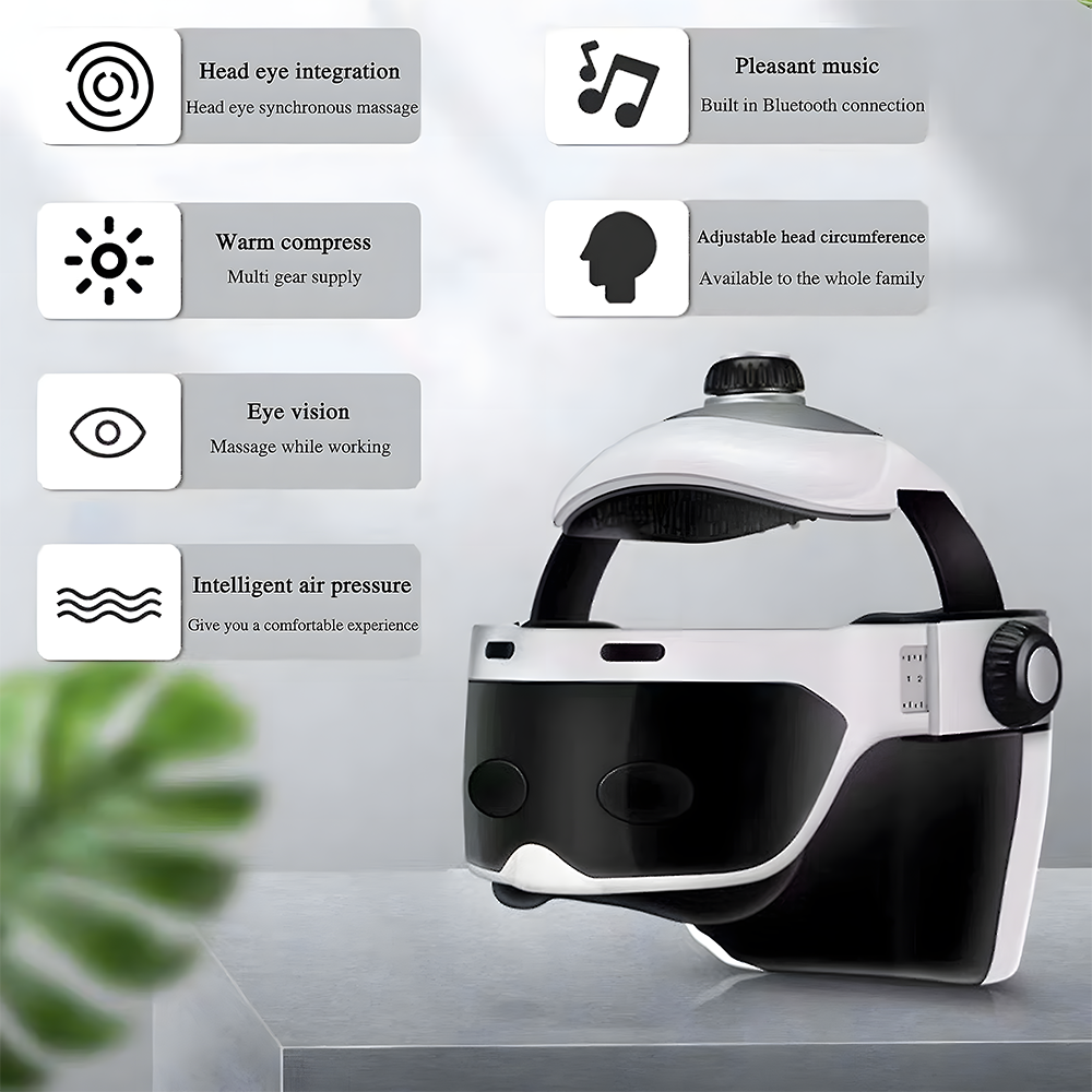 Relivo MindRelief Pro — Electric Helmet Head & Brain Massager