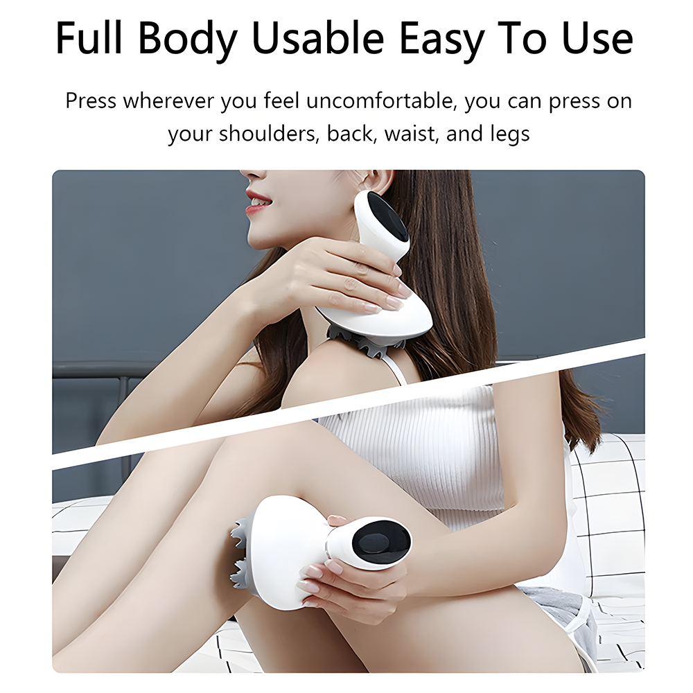 Relivo ScalpFlow Pro — Waterproof Electric Scalp & Head Massager