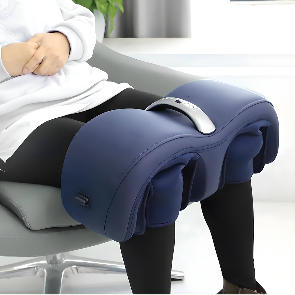 Relivo KneeAir Pro — Air Compression Heat & Vibration Knee Massager