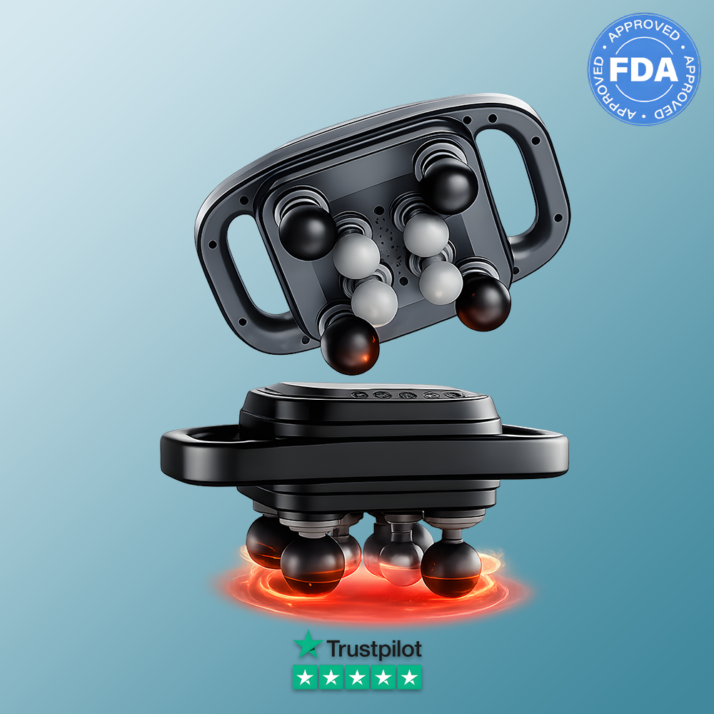 Relivo HeatRelief 8 — Hot Compress Massage Gun