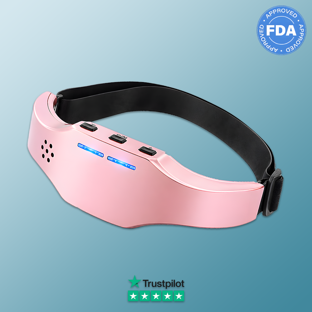 Relivo SleepWave Pro — Forehead Pulse Sleep & Stress Relief Headband