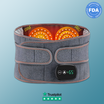 Relivo WaistRelief Pro — Red Light Heating Massage Belt