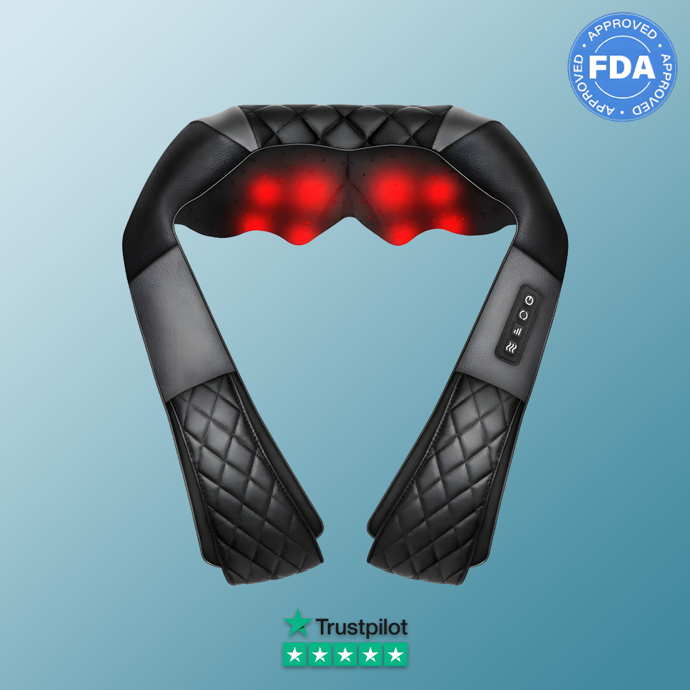 Relivo ShoulderWrap Pro — Kneading Heat Neck & Shoulder Massager