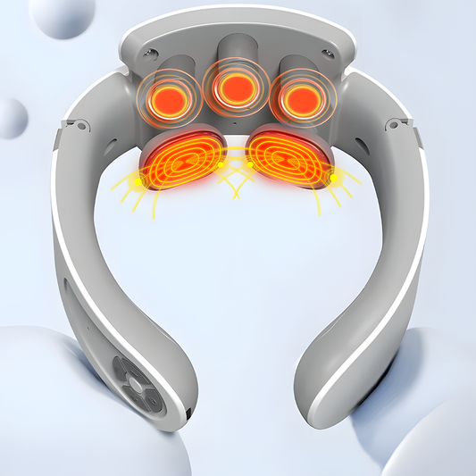 Relivo NeckRelief Pro — Wearable Hot Pulse Neck Massager