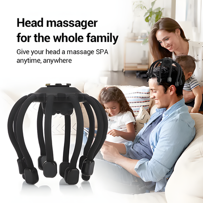 Relivo ScalpRelief Pro — Bluetooth Octopus Head & Scalp Massager