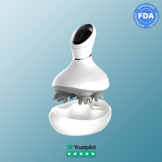 Relivo ScalpFlow Pro — Waterproof Electric Scalp & Head Massager