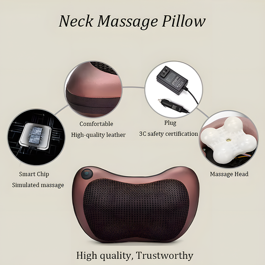 Relivo KneadRelief Pillow — Infrared Kneading Massage Cushion