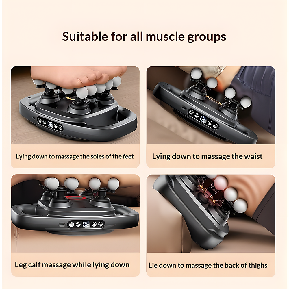 Relivo HeatRelief 8 — Hot Compress Massage Gun