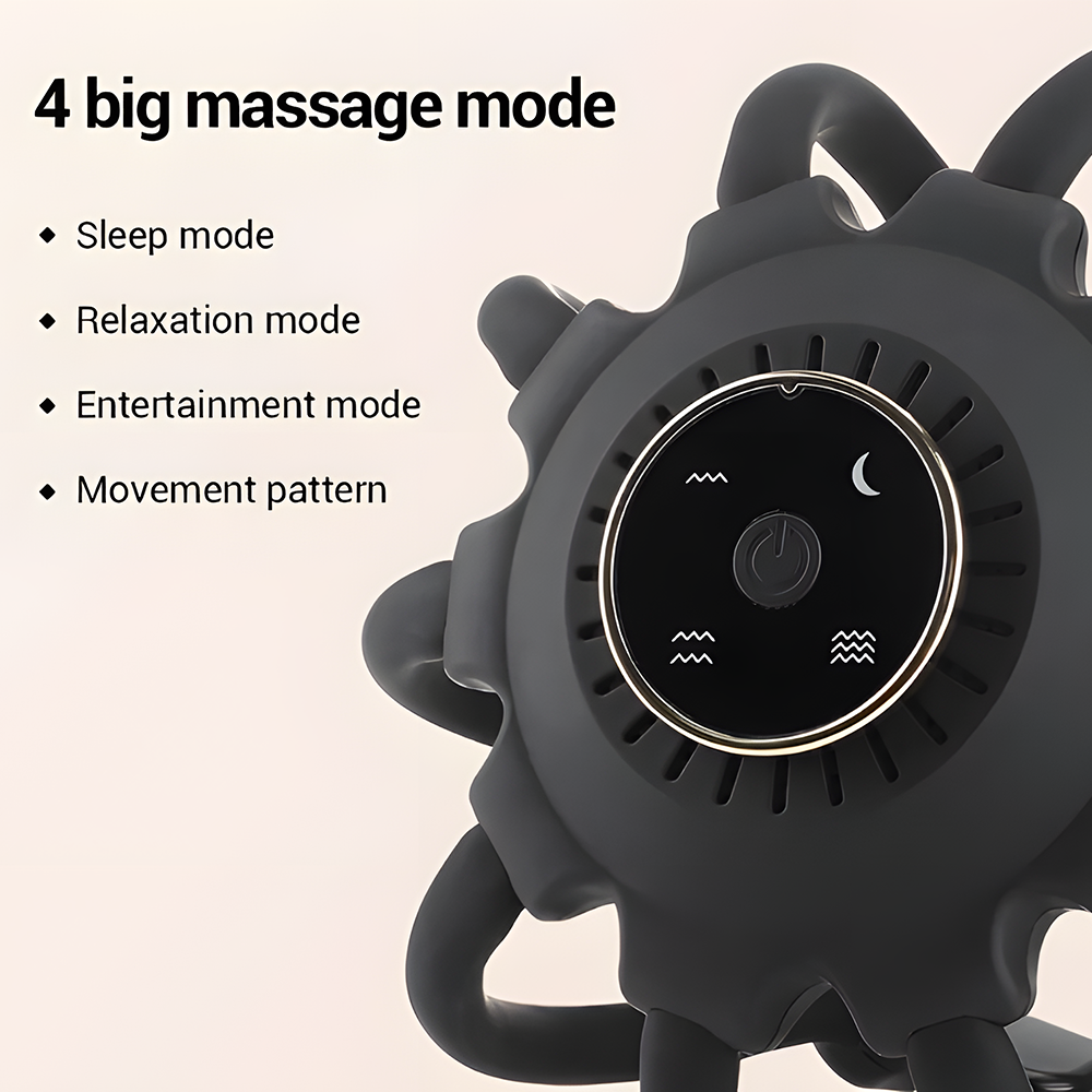 Relivo ScalpRelief Pro — Bluetooth Octopus Head & Scalp Massager