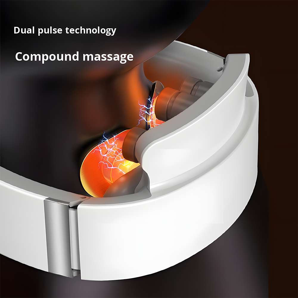 Relivo NeckRelief Pro — Wearable Hot Pulse Neck Massager