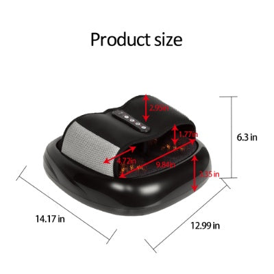Relivo SoleRelief Mini — Slide-In Kneading Heat Foot Massager