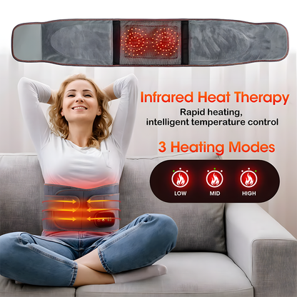 Relivo WaistRelief Pro — Red Light Heating Massage Belt