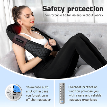 Relivo ShoulderWrap Pro — Kneading Heat Neck & Shoulder Massager