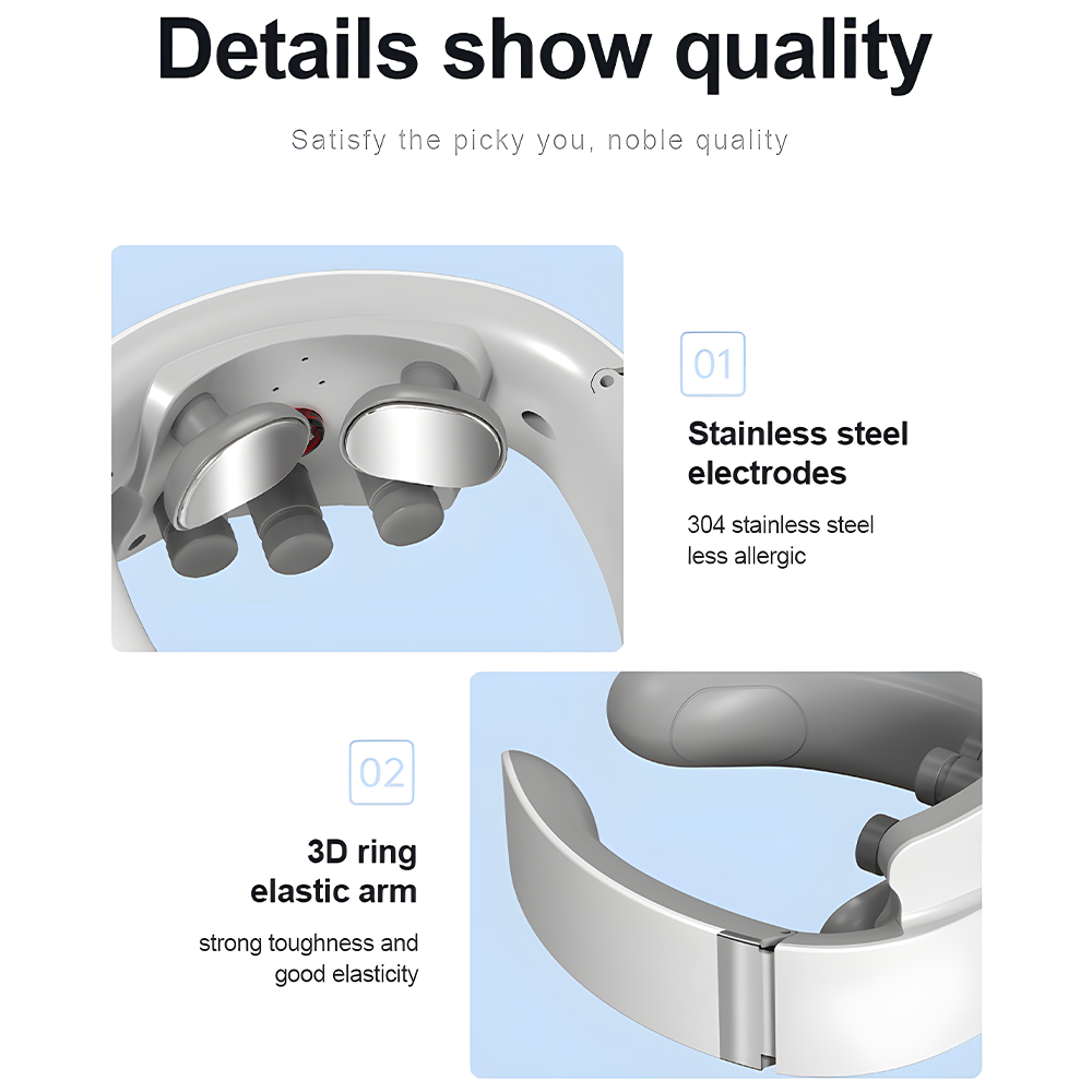 Relivo NeckRelief Pro — Wearable Hot Pulse Neck Massager