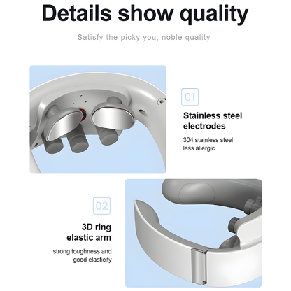 Relivo NeckRelief Pro — Wearable Hot Pulse Neck Massager