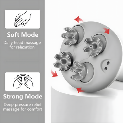 Relivo ScalpFlow Pro — Waterproof Electric Scalp & Head Massager