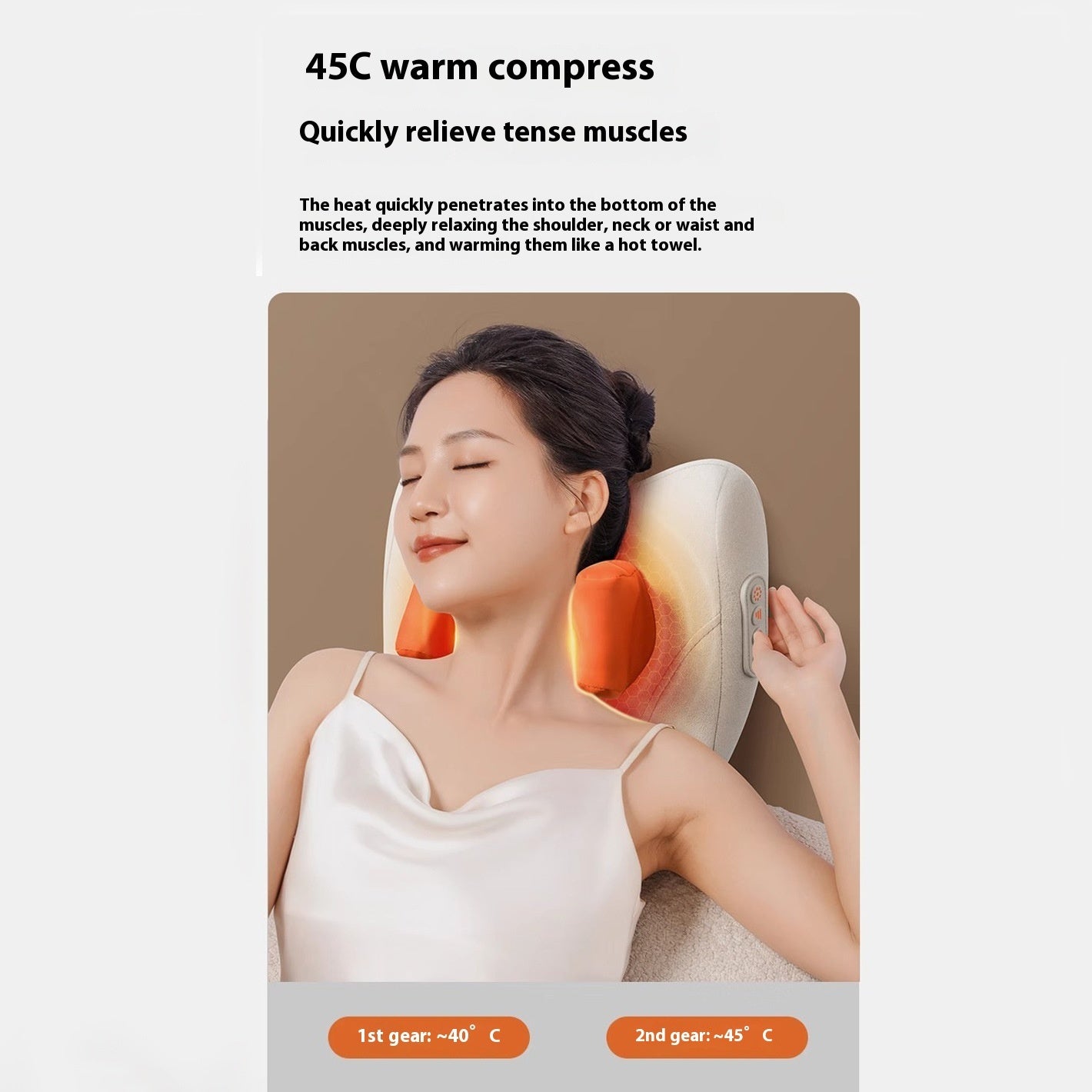 Relivo PinchRelief Pro — Infrared Kneading Heat Neck & Shoulder Massager