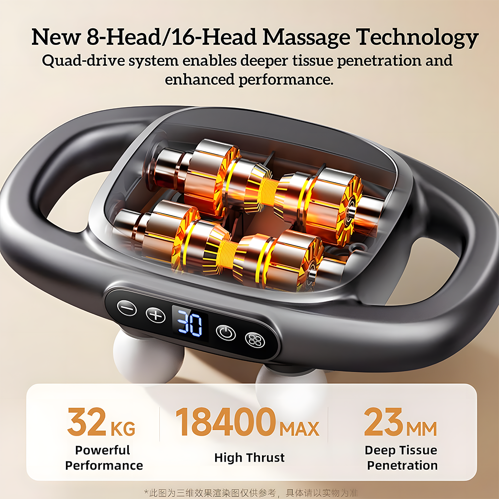 Relivo ProRelief 16 — Full Body Massage Gun