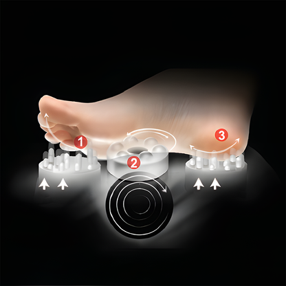 Relivo SoleRelief Mini — Slide-In Kneading Heat Foot Massager