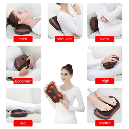 Relivo KneadRelief Pillow — Infrared Kneading Massage Cushion