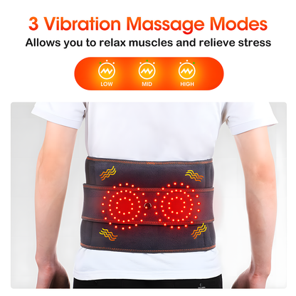 Relivo WaistRelief Pro — Red Light Heating Massage Belt
