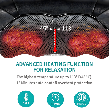 Relivo ShoulderWrap Pro — Kneading Heat Neck & Shoulder Massager