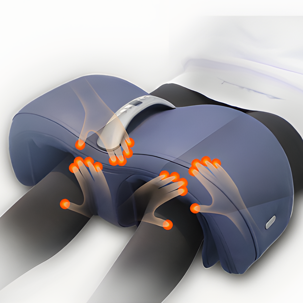 Relivo KneeAir Pro — Air Compression Heat & Vibration Knee Massager