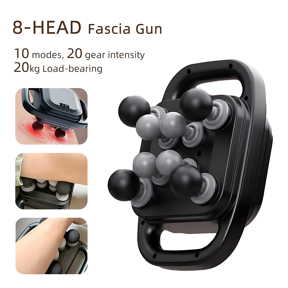 Relivo HeatRelief 8 — Hot Compress Massage Gun