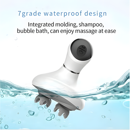 Relivo ScalpFlow Pro — Waterproof Electric Scalp & Head Massager