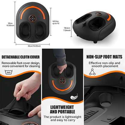 Relivo LuxeStep Air — Remote Control Foot & Sole Massager
