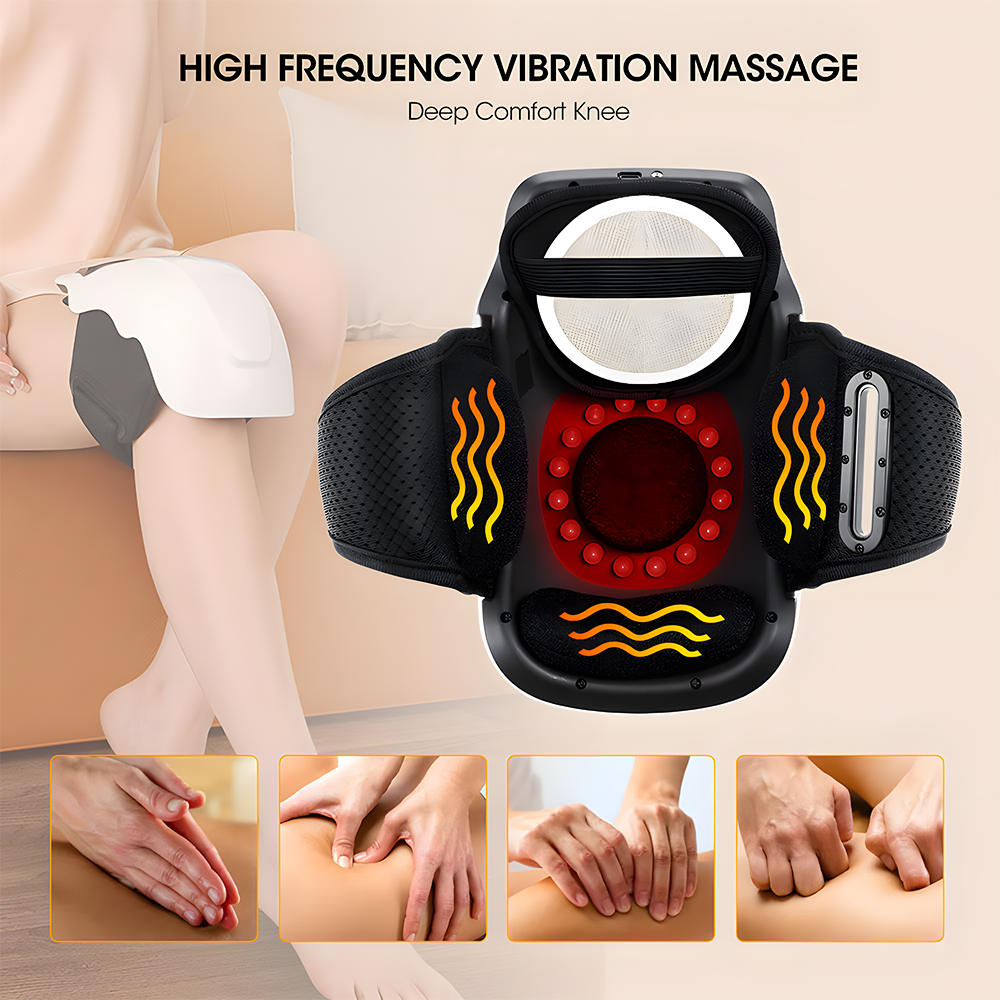 Relivo KneeRelief Pro — Wireless Red Light Infrared Knee Massager