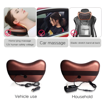 Relivo KneadRelief Pillow — Infrared Kneading Massage Cushion