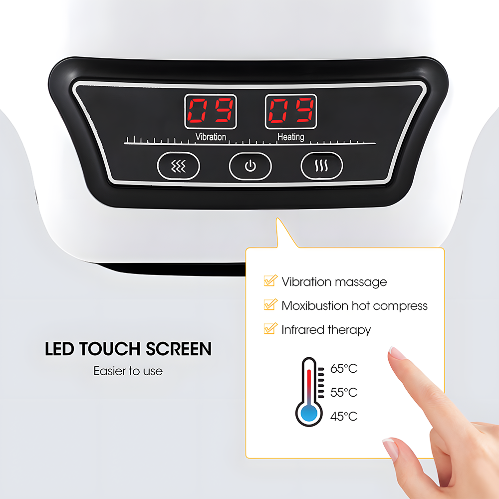 Relivo KneeRelief Pro — Wireless Red Light Infrared Knee Massager