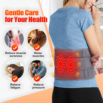 Relivo WaistRelief Pro — Red Light Heating Massage Belt