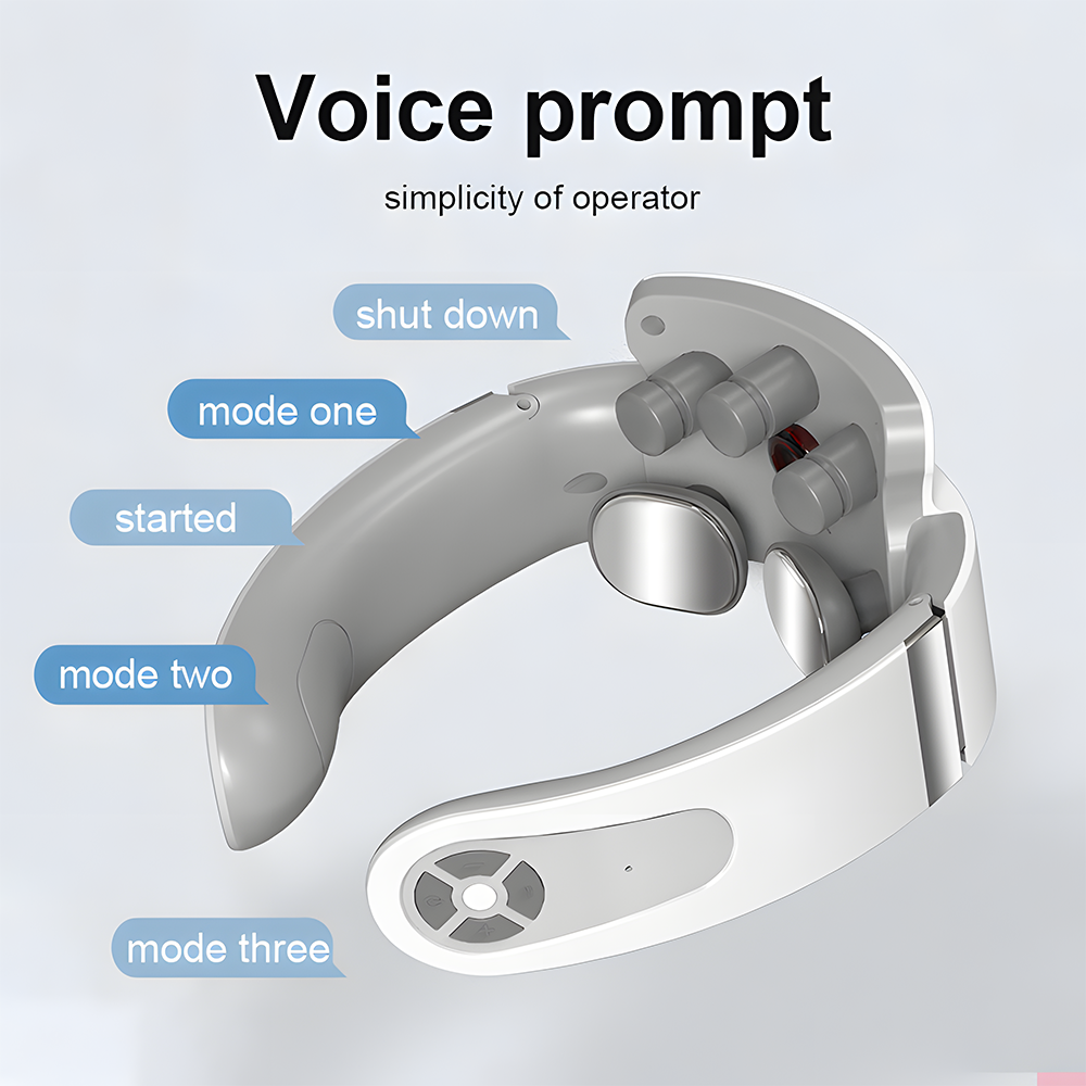 Relivo NeckRelief Pro — Wearable Hot Pulse Neck Massager
