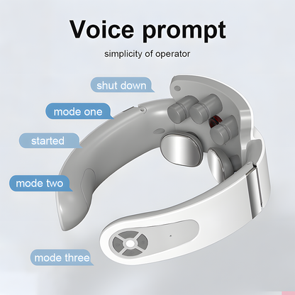 Relivo NeckRelief Pro — Wearable Hot Pulse Neck Massager