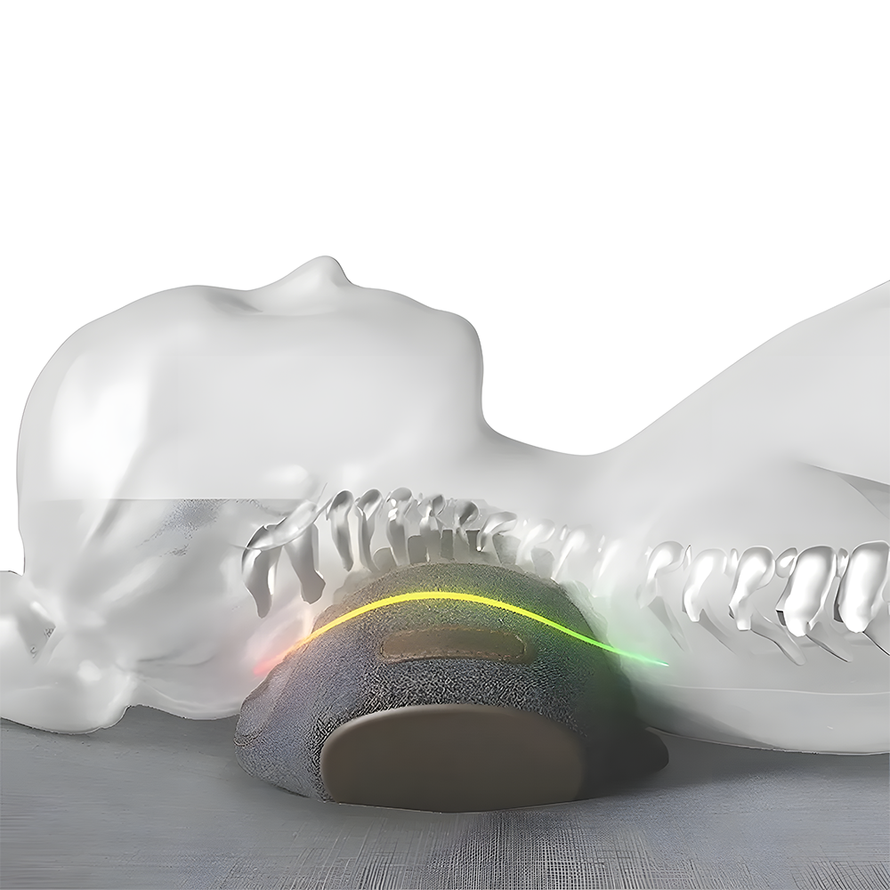 Relivo SpineEase Pro — Memory Foam Back Decompression Pillow