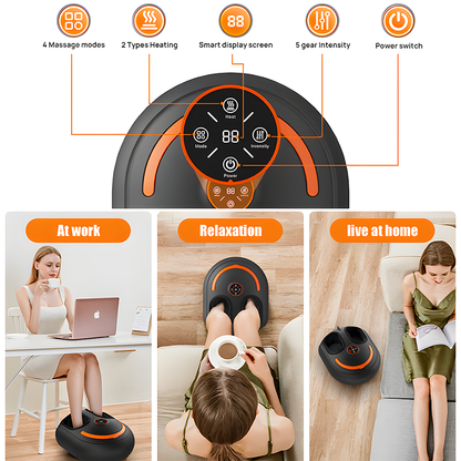 Relivo LuxeStep Air — Remote Control Foot & Sole Massager