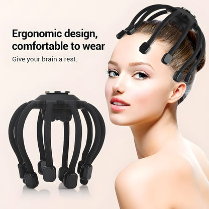 Relivo ScalpRelief Pro — Bluetooth Octopus Head & Scalp Massager