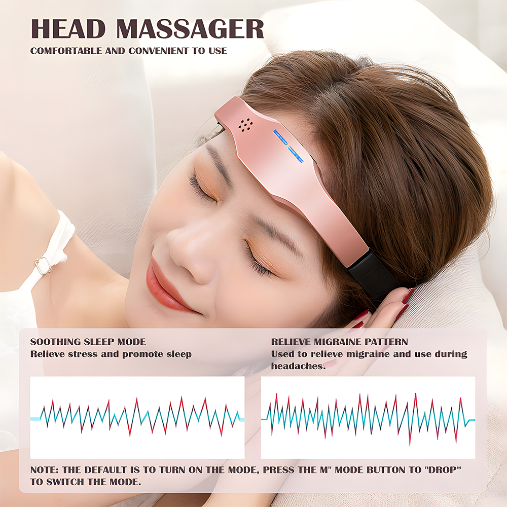 Relivo SleepWave Pro — Forehead Pulse Sleep & Stress Relief Headband