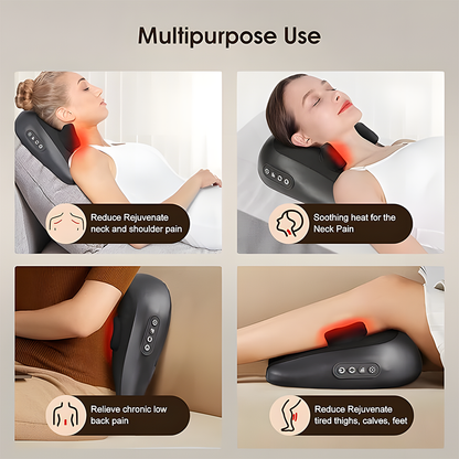 Relivo PinchRelief Pro — Infrared Kneading Heat Neck & Shoulder Massager