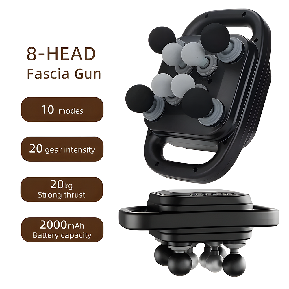 Relivo HeatRelief 8 — Hot Compress Massage Gun
