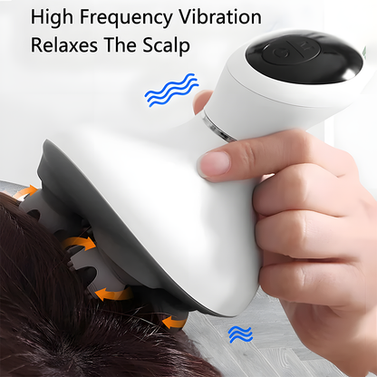Relivo ScalpFlow Pro — Waterproof Electric Scalp & Head Massager