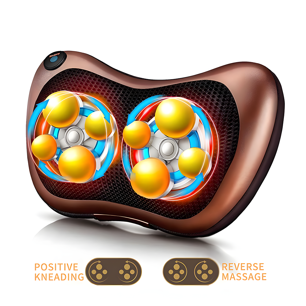 Relivo KneadRelief Pillow — Infrared Kneading Massage Cushion