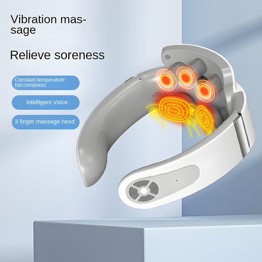 Relivo NeckRelief Pro — Wearable Hot Pulse Neck Massager